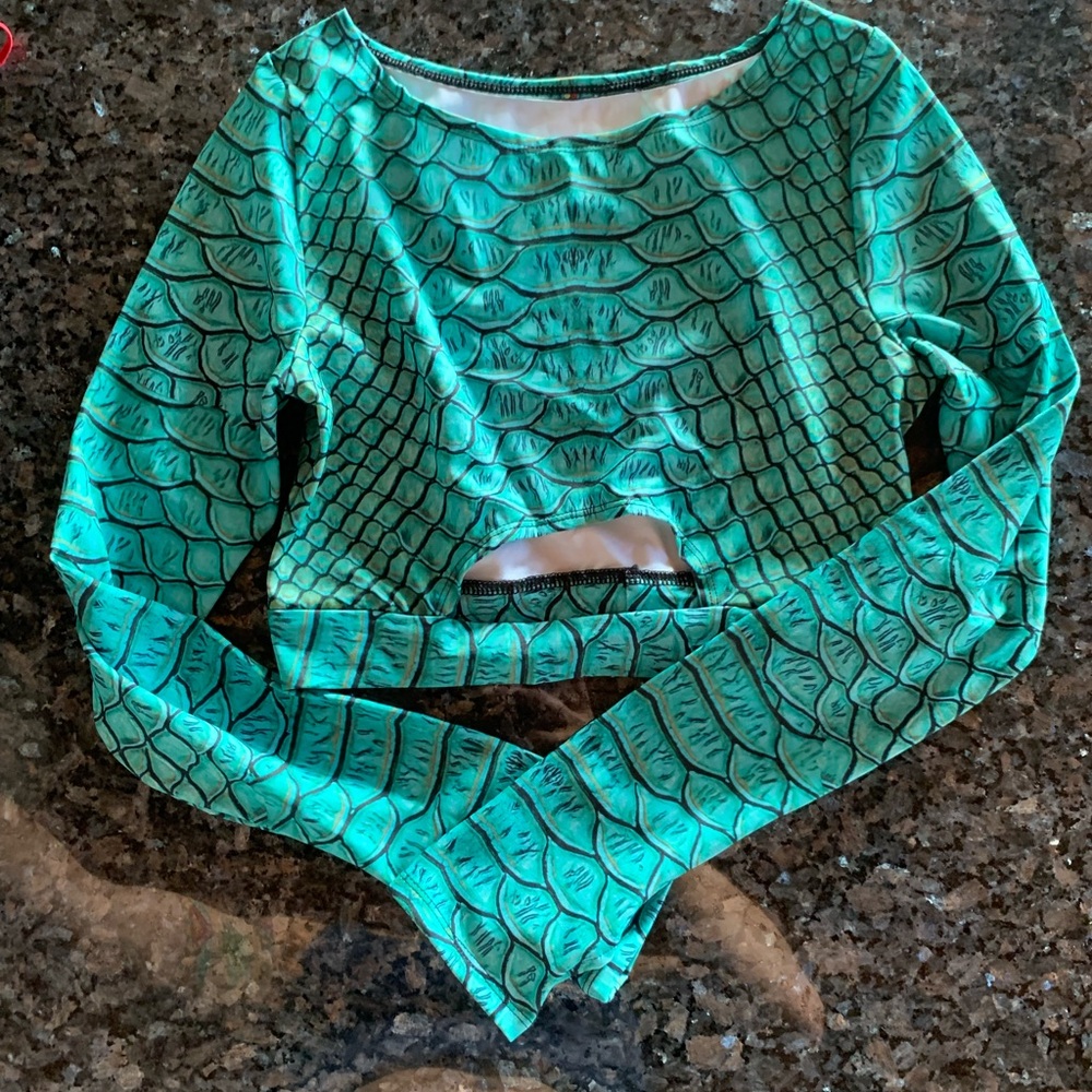 Dragon Print Festival Rave Set - Picture 6 of 7